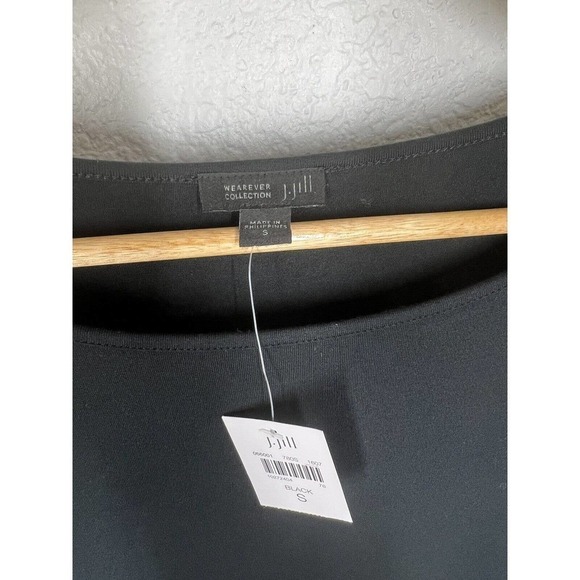 J. Jill Black Wearever Asymmetric Hem Dress - Picture 3 of 5